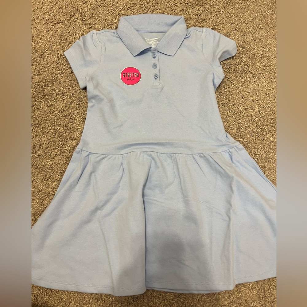 The Children's Place Sky Blue Casual Dress